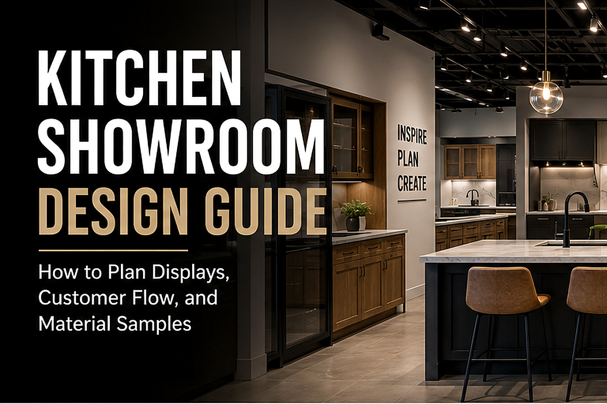 Kitchen Showroom Design: How to Plan Displays, Customer Flow, and Material Samples