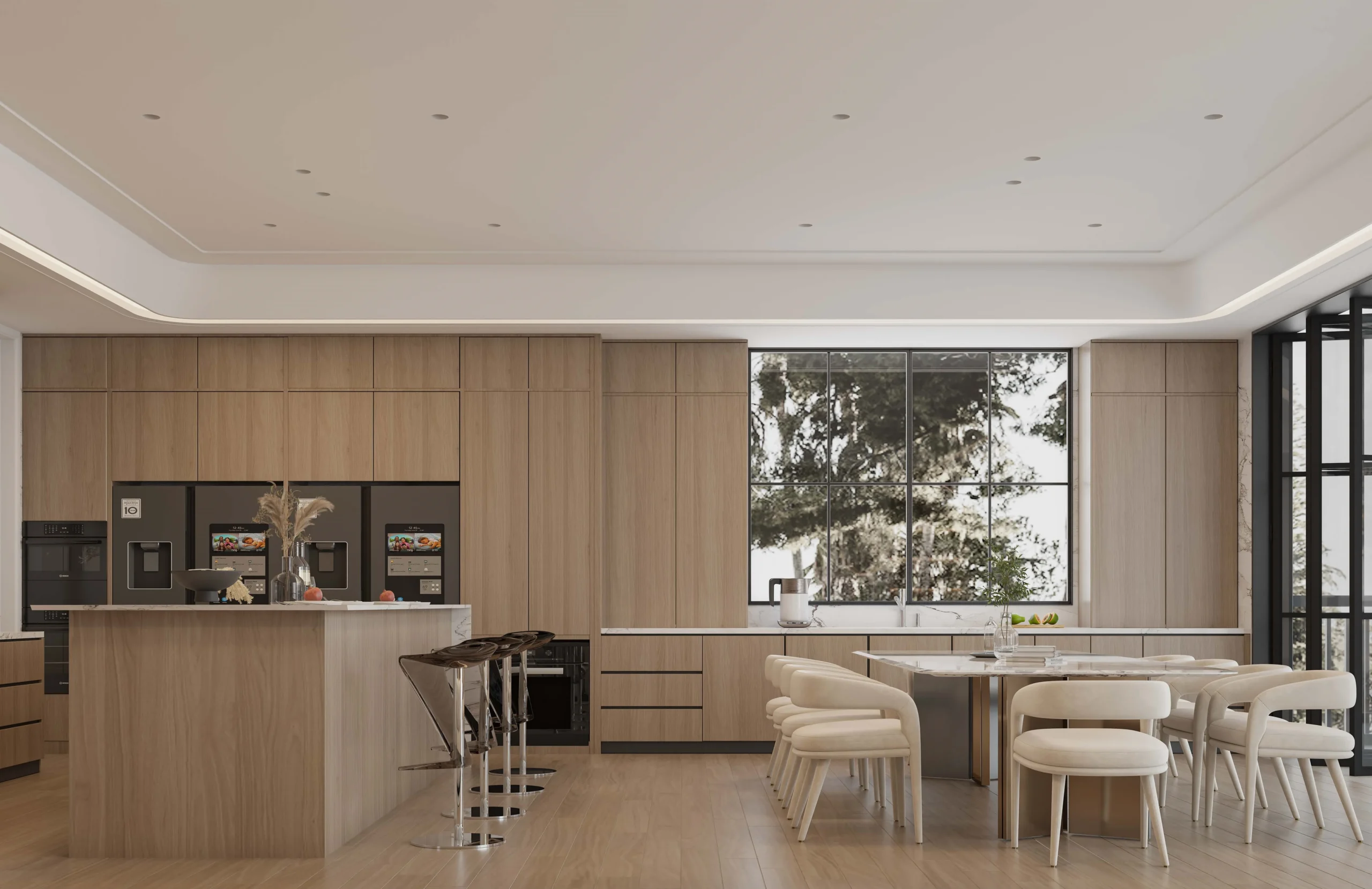California modern kitchen