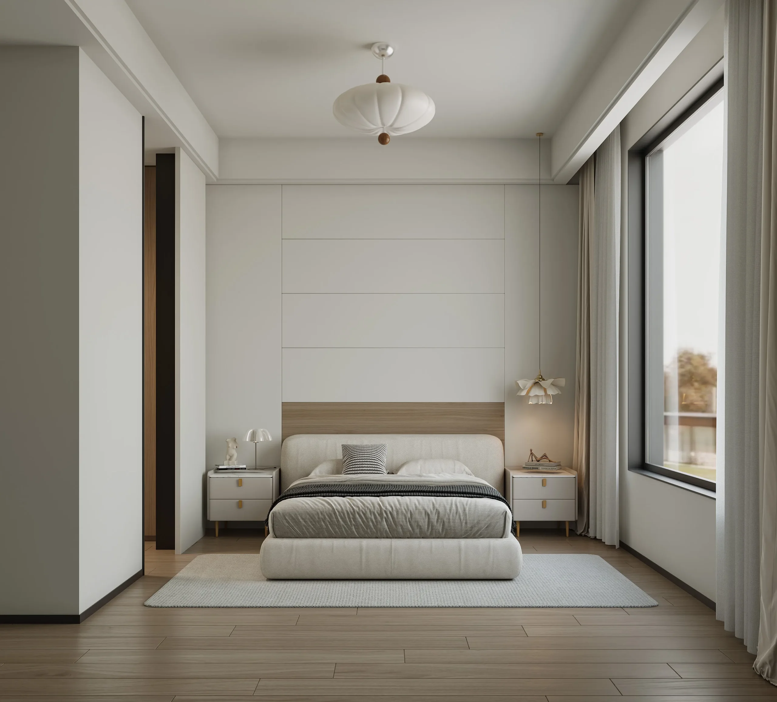 California modern bedroom