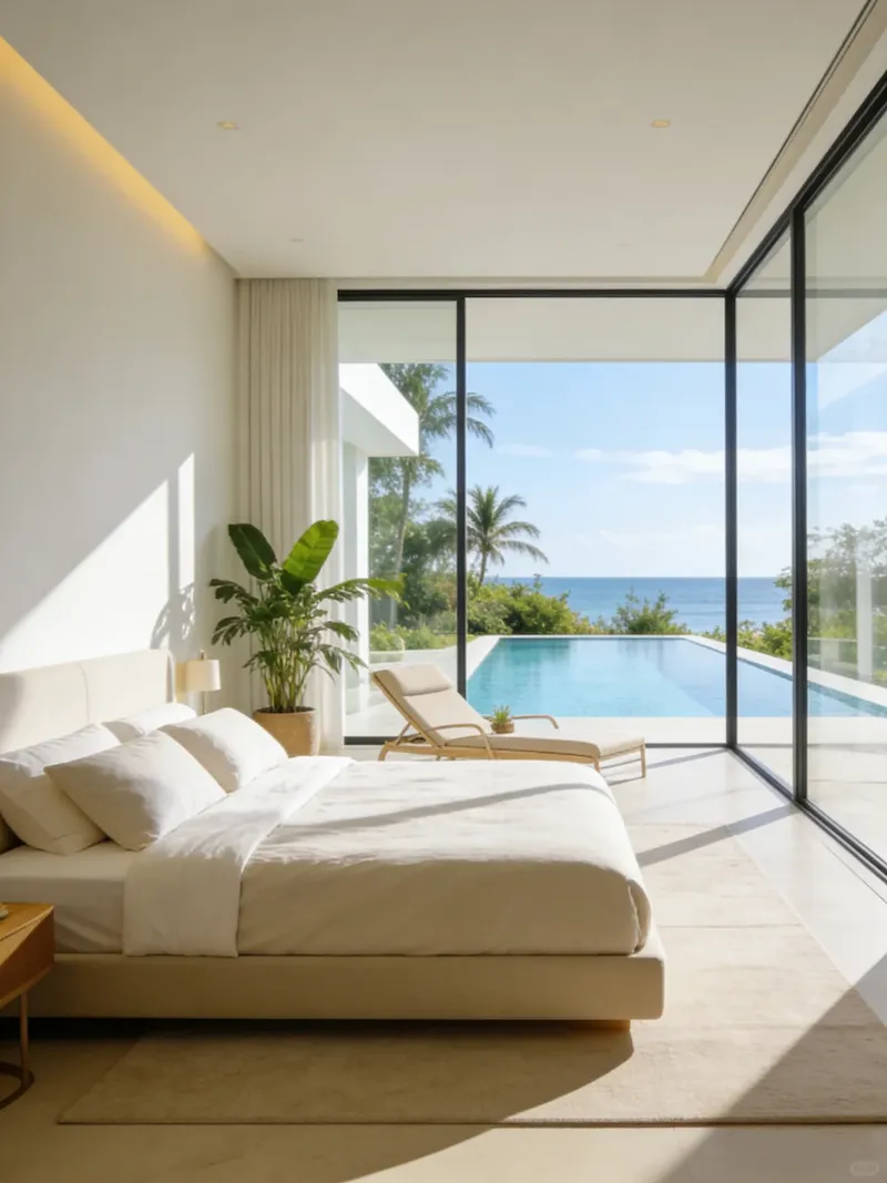 Florida coastal bedroom