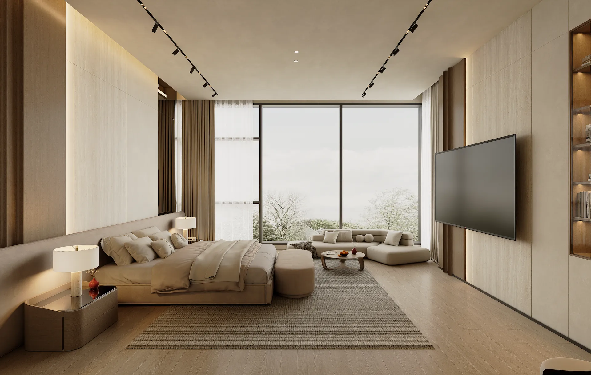 Texas luxury bedroom