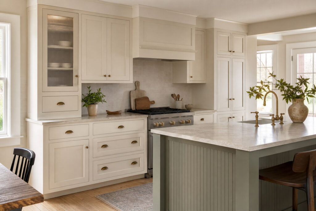 [传统与乡村风格](/C:/Users/Admin/Desktop/GEORGE INTERIOR Design/outputs/kitchen-cabinet-styles-images/traditional-farmhouse-cabinet-styles.jpg)Traditional and farmhouse cabinet styles
