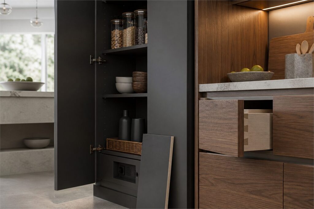 Cabinet materials and construction detail