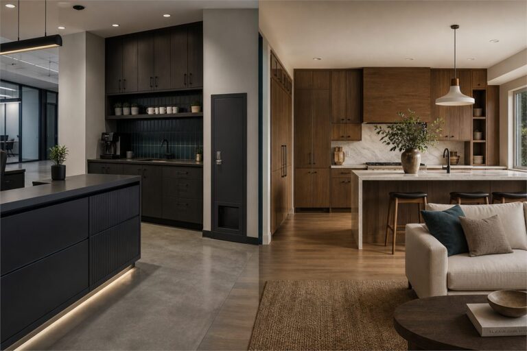 Commercial vs. Residential Cabinetry: Key Interior Design Differences
