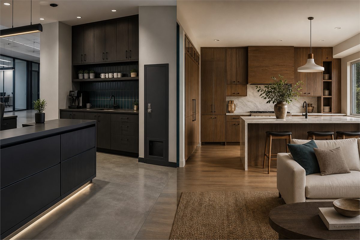 Commercial vs. Residential Cabinetry: Key Interior Design Differences