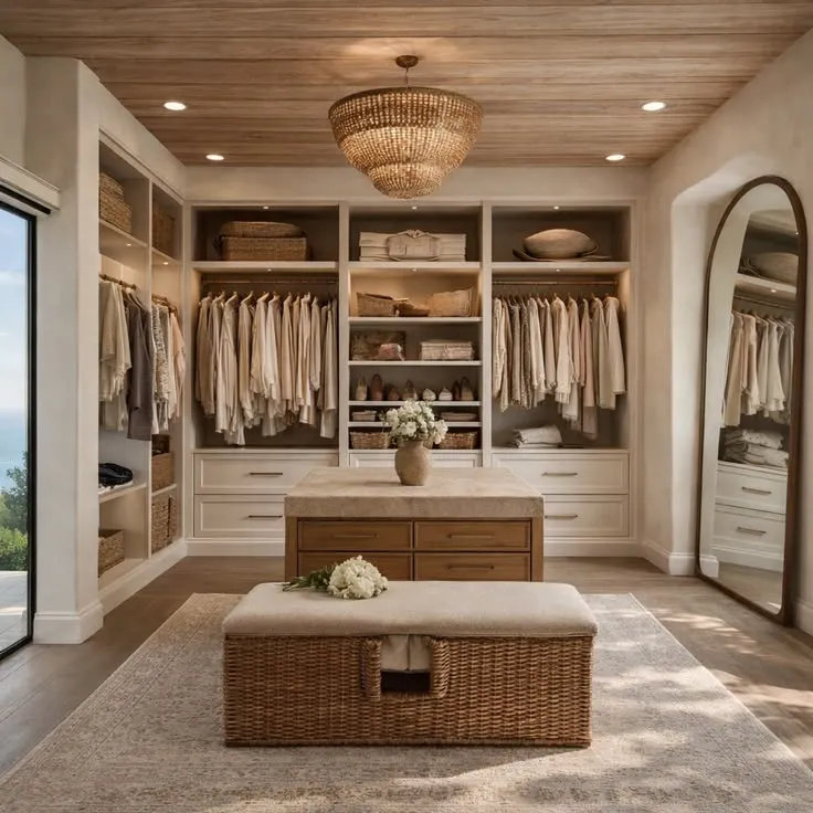 Island interior wall panels