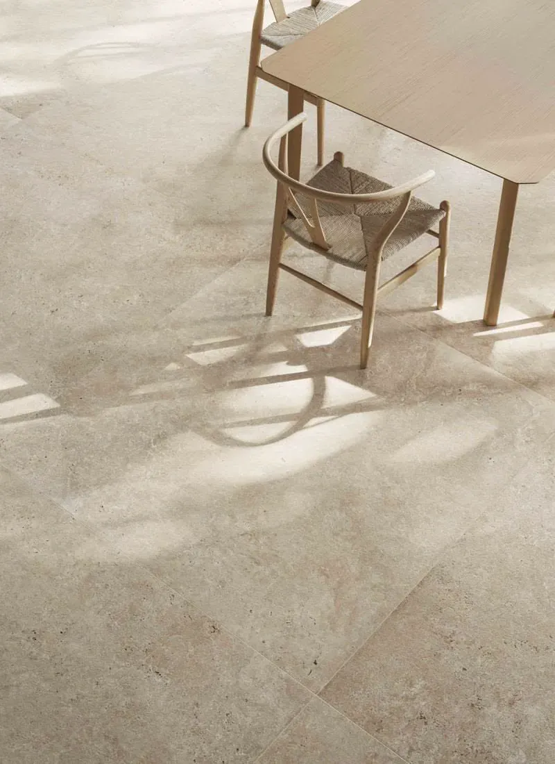 Warm interior flooring