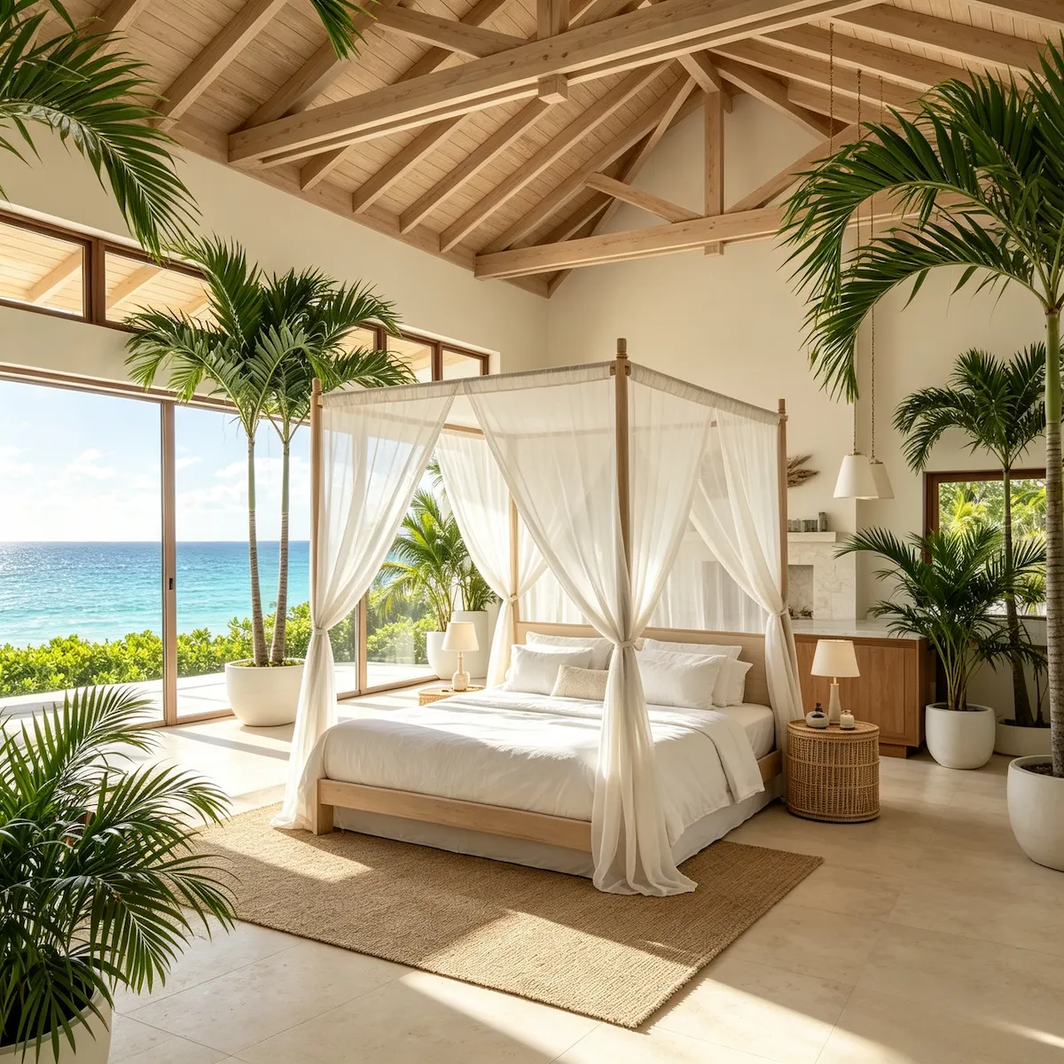 Tropical Modern kitchen