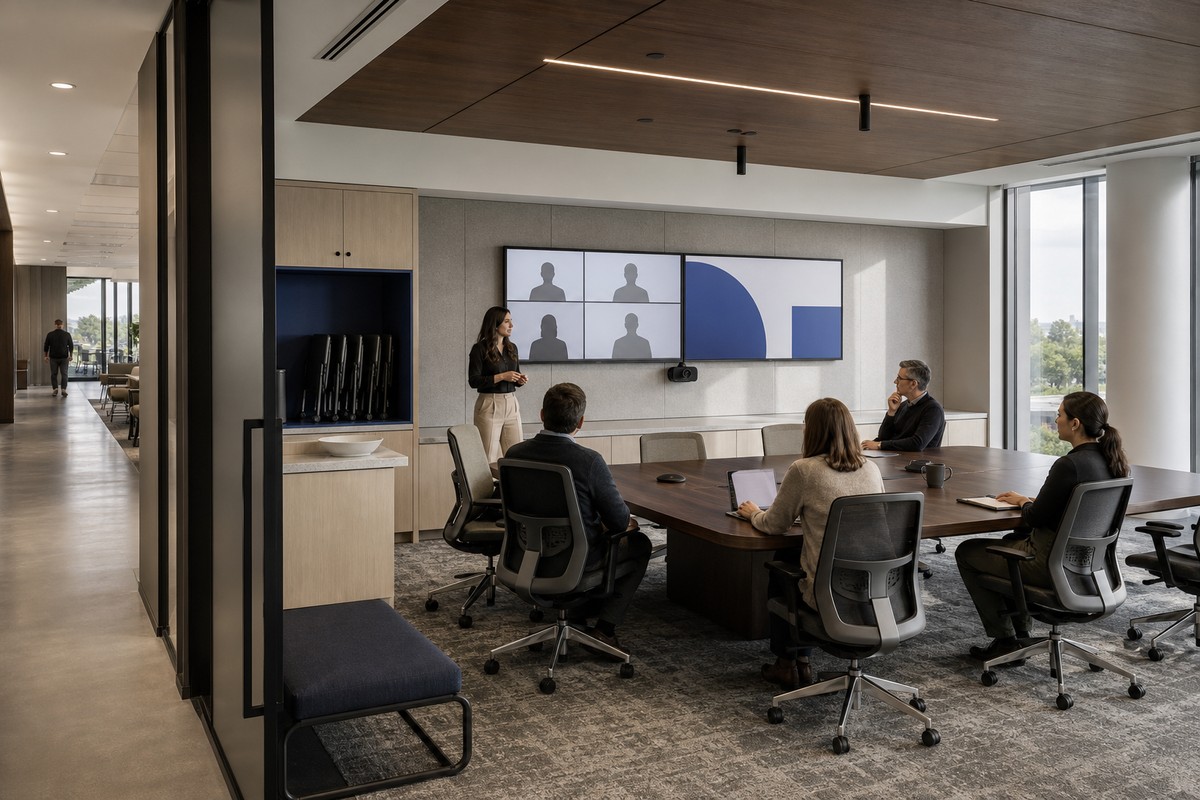Conference Room Design: Layout, Capacity, and AV Planning for Modern Offices