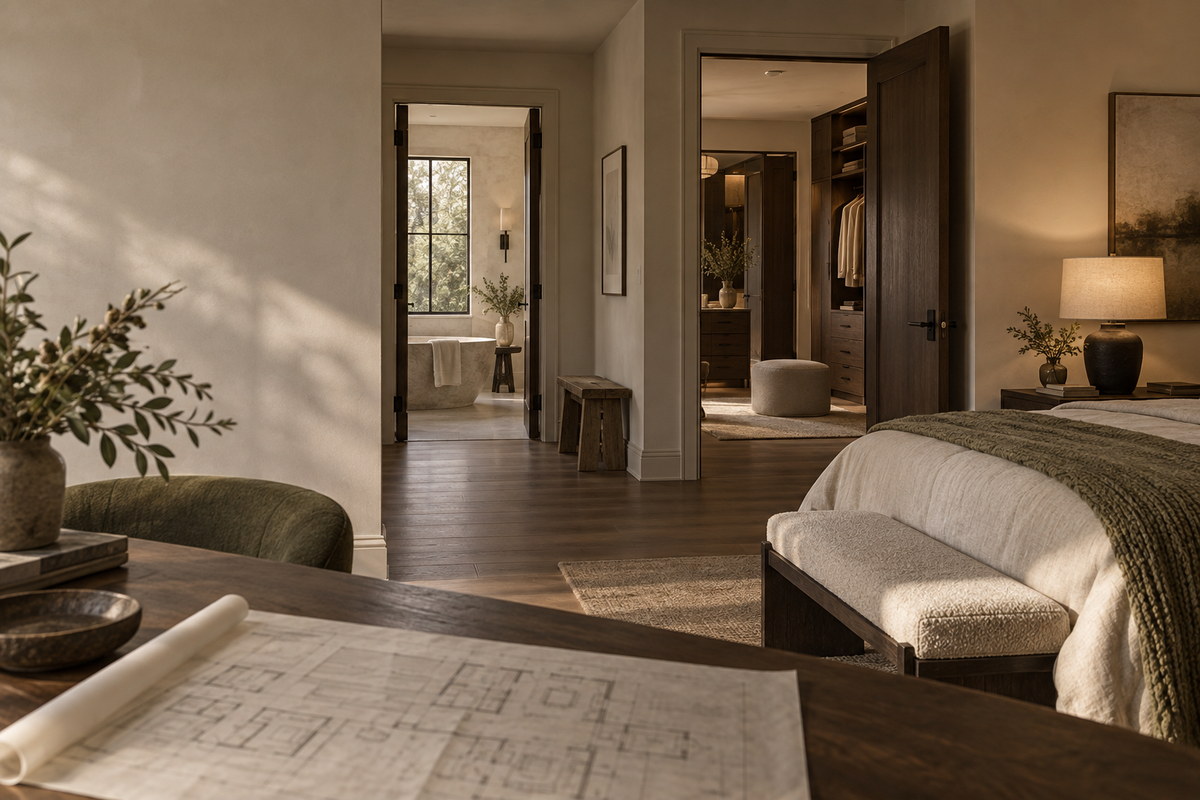 Bedroom Layout: Choosing a Primary Suite Configuration for a Custom Home