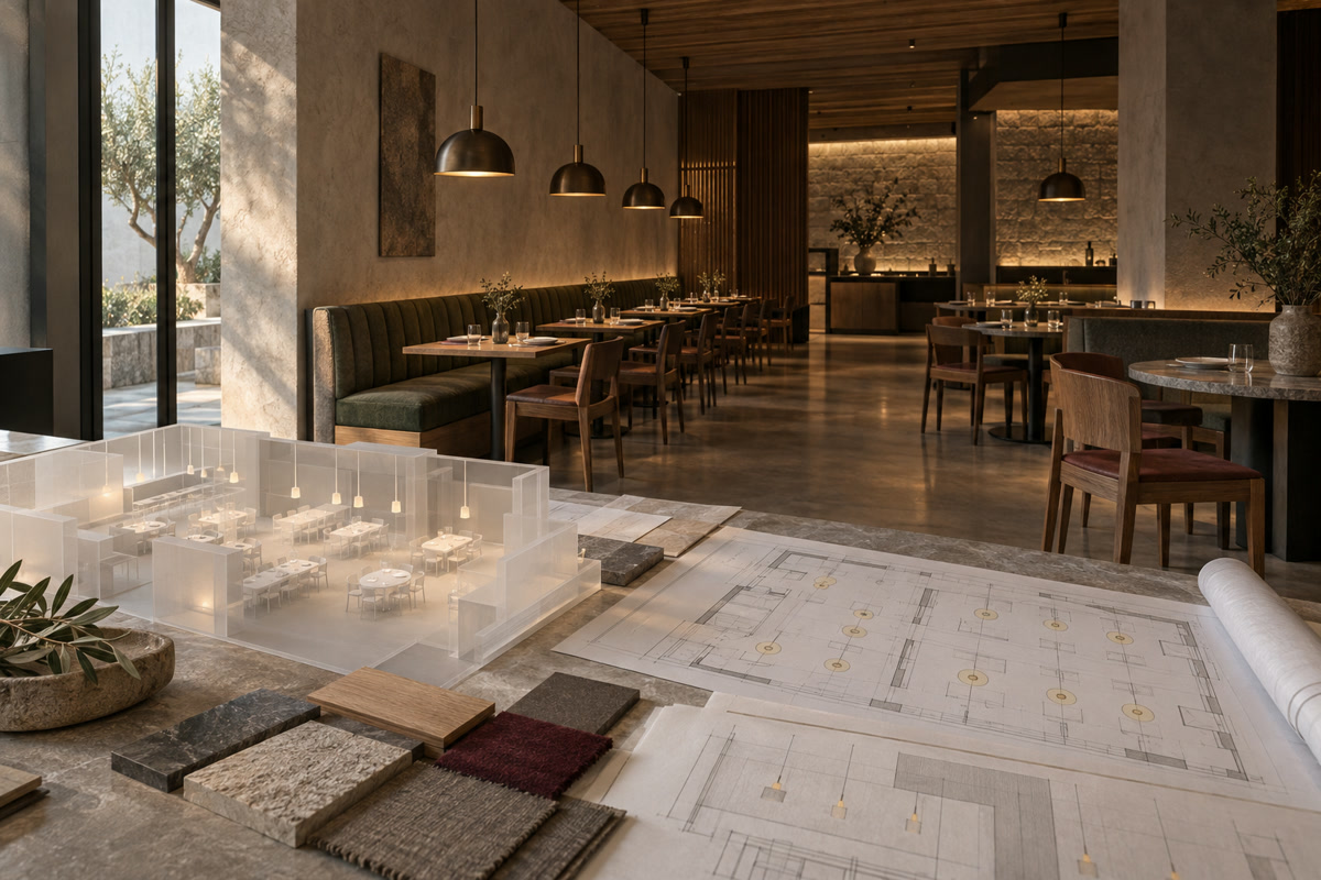 Restaurant Lighting Design: How to Use 3D Planning Before Construction