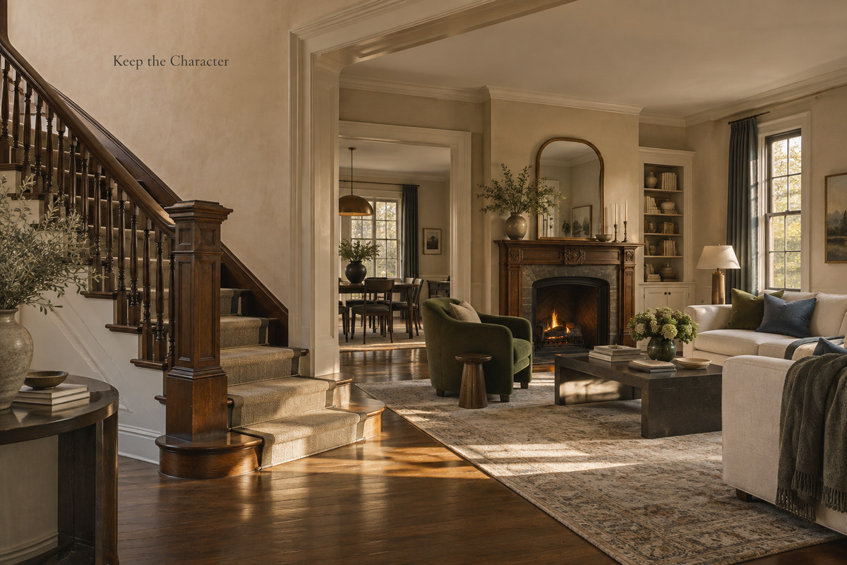Transitional Interior Design: What to Keep and Update for Whole-Home Renovations