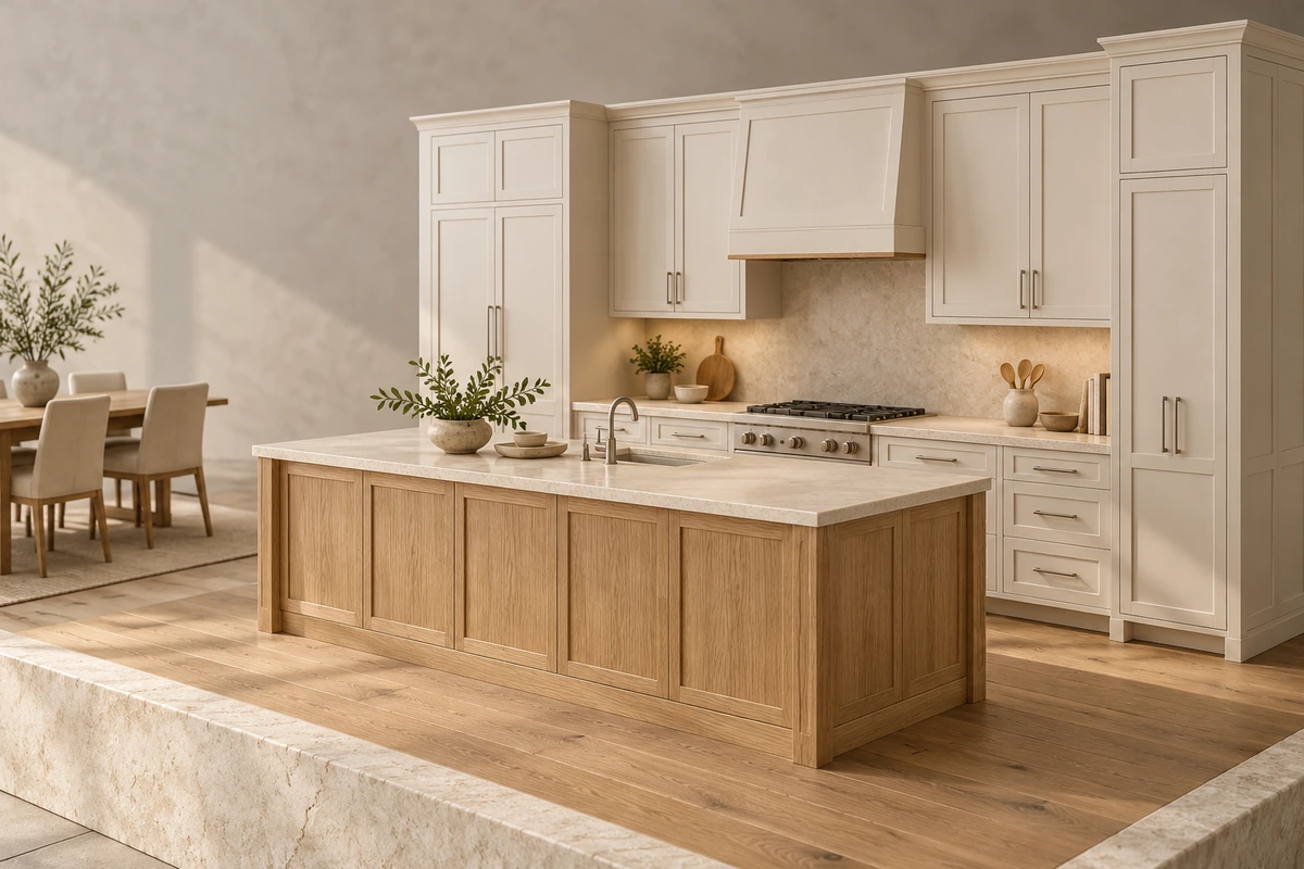 Two-Tone Kitchen Cabinets: How to Plan a Balanced Color Scheme