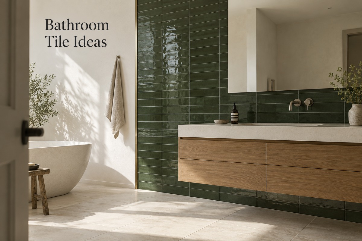 Bathroom Tile Ideas: Wall and Floor Combinations for Custom Homes