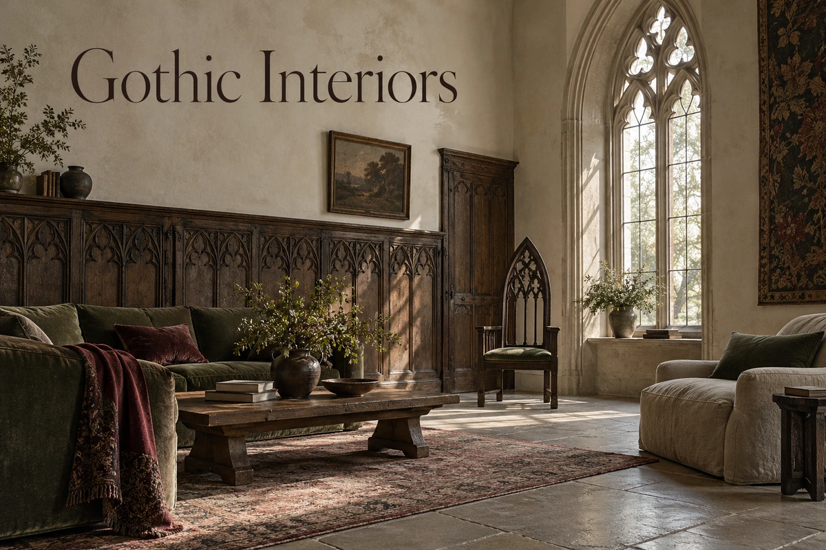 Gothic Interior Design: Key Features and Design Principles