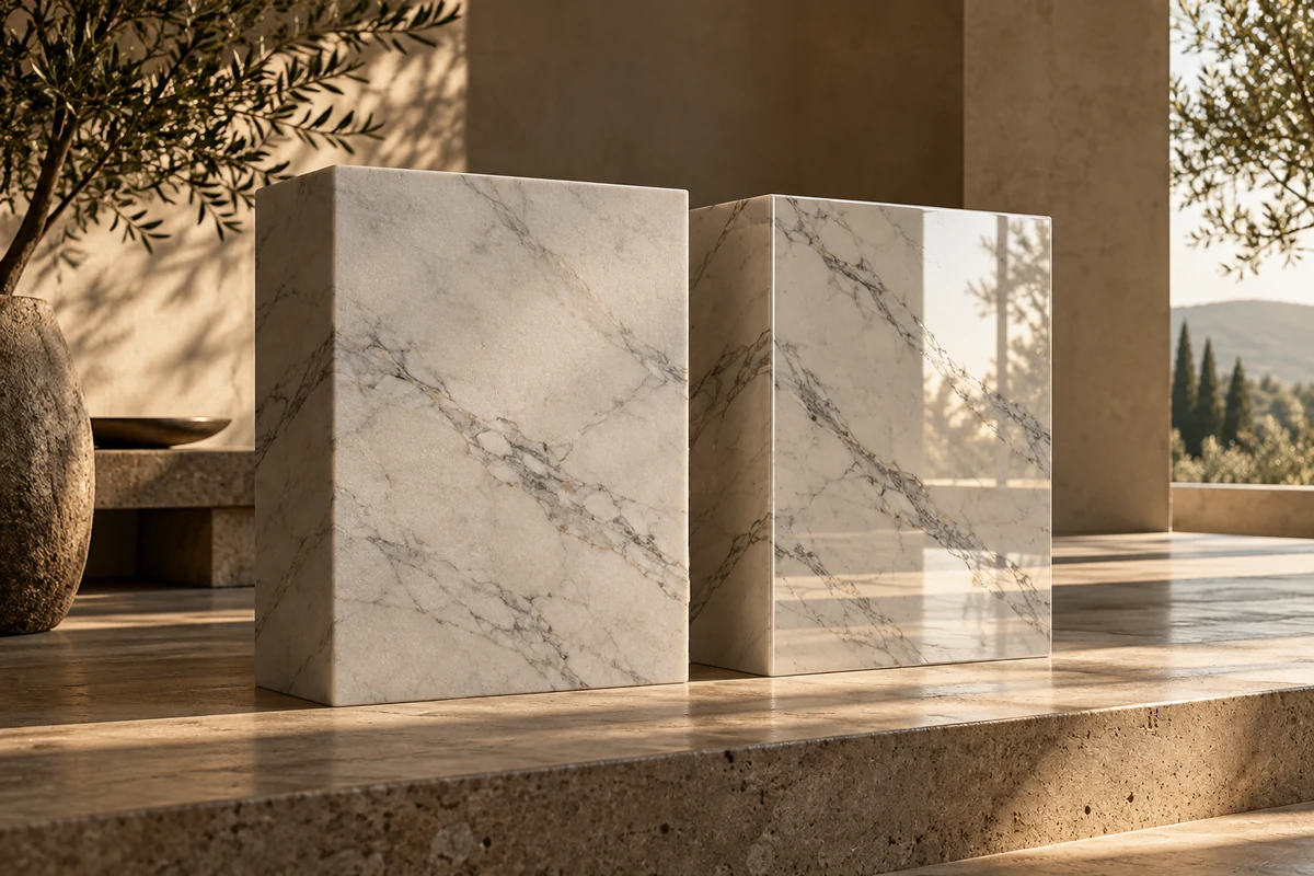 Honed vs. Polished Marble: Choosing a Finish