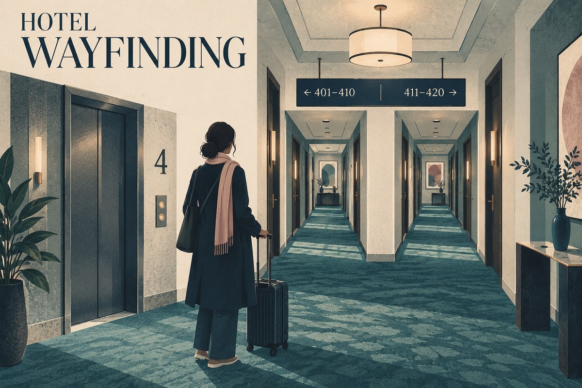 Hotel Wayfinding Design: Planning Signage for Guest Navigation