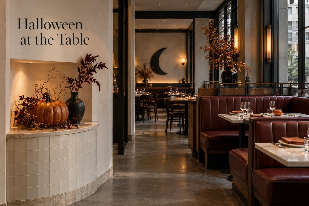 Restaurant Halloween Decorations: Ideas for Dining Areas and Bars